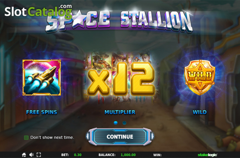 Οθόνη2. Space Stallion Κουλοχέρης