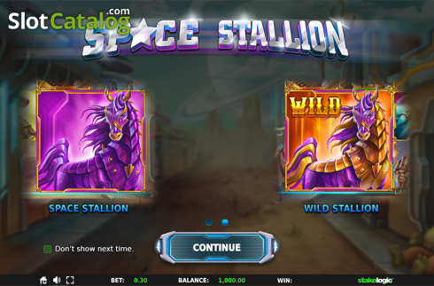 Οθόνη3. Space Stallion Κουλοχέρης