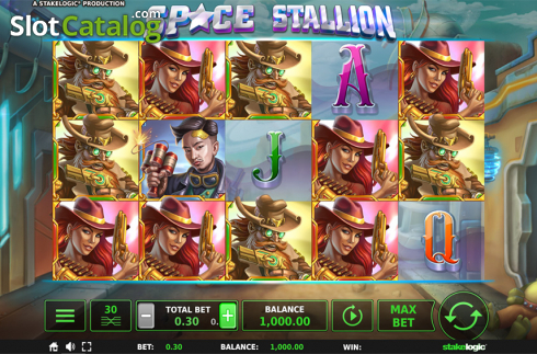 Οθόνη4. Space Stallion Κουλοχέρης