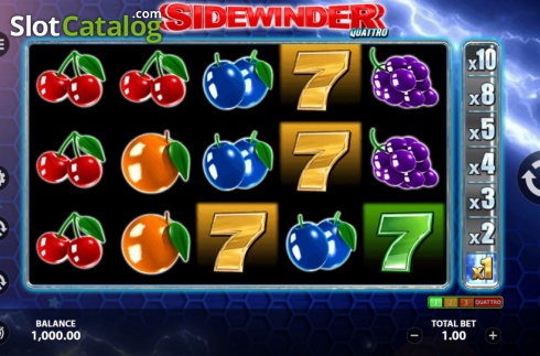 Οθόνη3. Sidewinder (StakeLogic) Κουλοχέρης