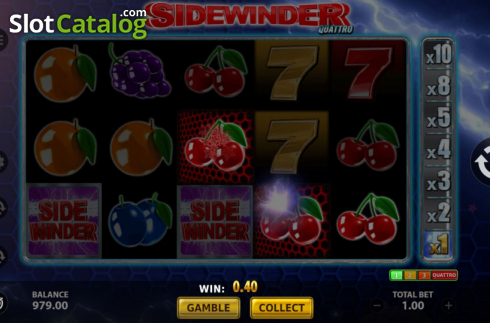 Οθόνη4. Sidewinder (StakeLogic) Κουλοχέρης