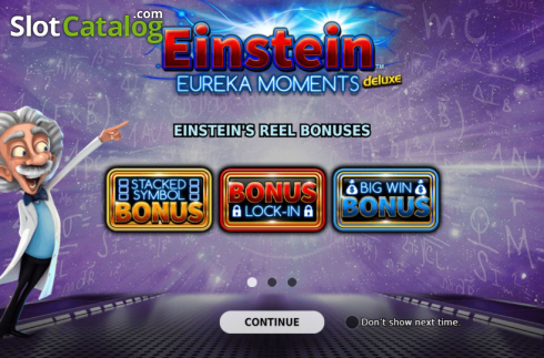 Οθόνη2. Einstein Eureka Moments Deluxe Κουλοχέρης 