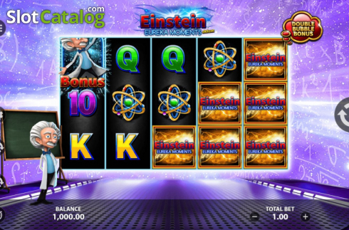 Οθόνη3. Einstein Eureka Moments Deluxe Κουλοχέρης 