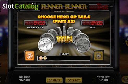 Οθόνη4. Runner Runner Megaways Κουλοχέρης