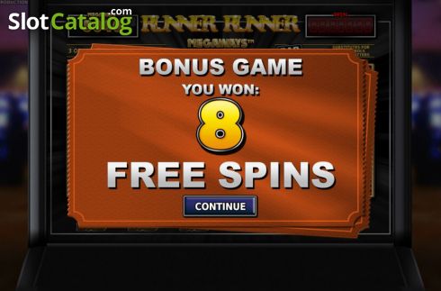 Οθόνη6. Runner Runner Megaways Κουλοχέρης