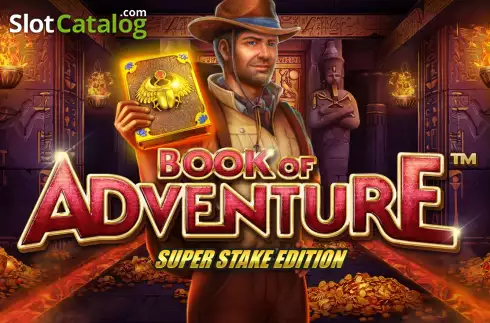 Book of Adventure Super Stake Edition Λογότυπο Book of Adventure Super Stake Edition Λογότυπο