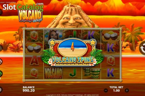 Οθόνη4. Volcano Deluxe Κουλοχέρης