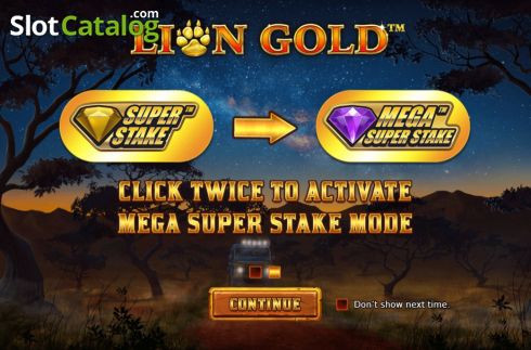 Οθόνη2. Lion Gold Super Stake Edition Κουλοχέρης