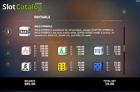 Οθόνη8. Dice Runner Megaways Κουλοχέρης