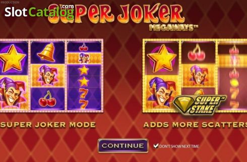 Οθόνη2. Super Joker Megaways Κουλοχέρης