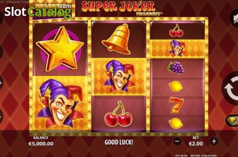Οθόνη3. Super Joker Megaways Κουλοχέρης