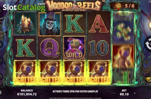 Οθόνη6. Voodoo Reels Κουλοχέρης