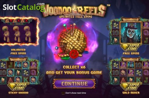 Οθόνη2. Voodoo Reels Κουλοχέρης