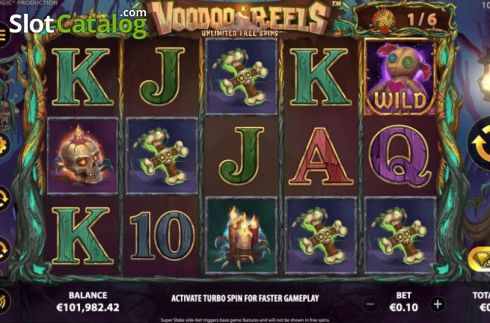 Οθόνη4. Voodoo Reels Κουλοχέρης