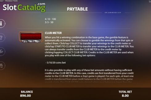 Οθόνη6. Epic Slam Arcade Κουλοχέρης