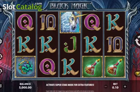 Οθόνη2. Black Magic (StakeLogic) Κουλοχέρης
