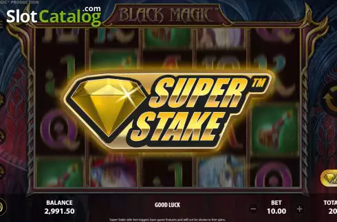 Οθόνη4. Black Magic (StakeLogic) Κουλοχέρης