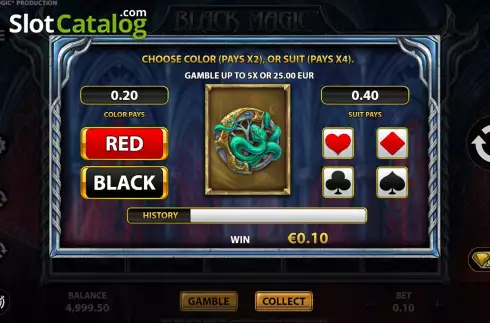 Οθόνη8. Black Magic (StakeLogic) Κουλοχέρης
