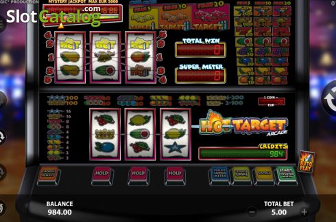 Οθόνη6. Hot Target Arcade Κουλοχέρης