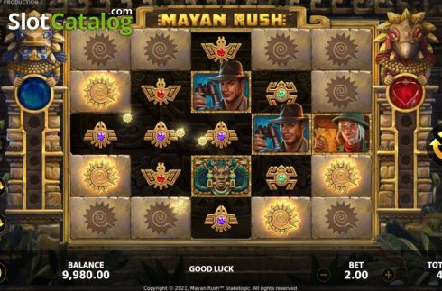 Οθόνη4. Mayan Rush Κουλοχέρης