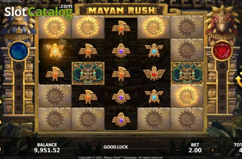 Οθόνη5. Mayan Rush Κουλοχέρης