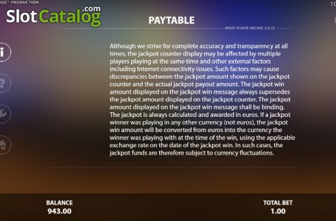 Οθόνη5. Multi Player Arcade Κουλοχέρης 