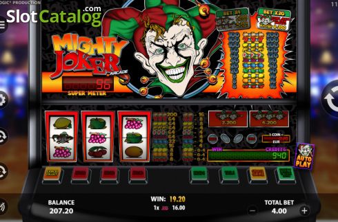 Οθόνη3. Mighty Joker Arcade Κουλοχέρης