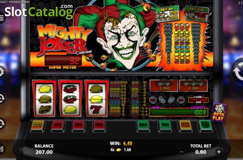 Οθόνη4. Mighty Joker Arcade Κουλοχέρης