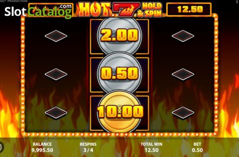 Οθόνη8. Hot 7 Hold and Spin Κουλοχέρης