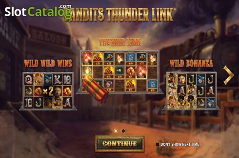 Οθόνη2. Bandits Thunder Link Κουλοχέρης