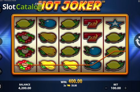 Οθόνη4. Hot Joker Κουλοχέρης