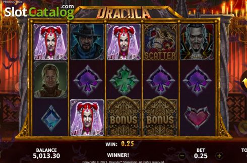 Οθόνη4. Dracula (Stakelogic) Κουλοχέρης