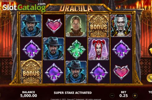 Οθόνη3. Dracula (Stakelogic) Κουλοχέρης