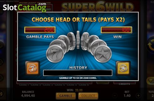 Οθόνη5. Super6Wild Κουλοχέρης