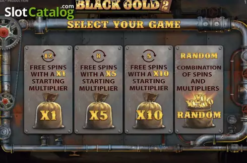 Οθόνη8. Black Gold 2 Megaways Κουλοχέρης