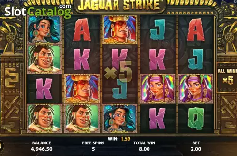 Οθόνη9. Jaguar Strike Κουλοχέρης