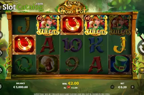 Οθόνη4. Lucky Gold Pot Κουλοχέρης