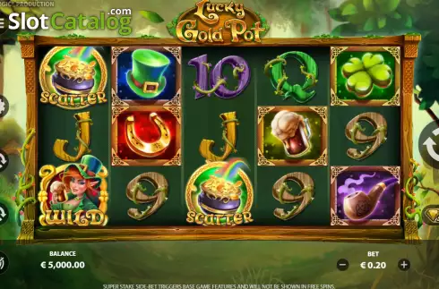 Οθόνη3. Lucky Gold Pot Κουλοχέρης