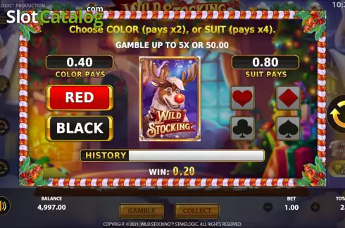 Οθόνη3. Wild Stocking Κουλοχέρης