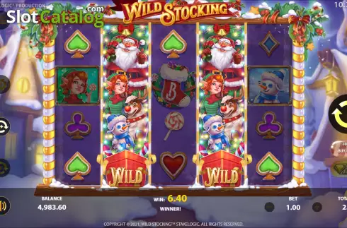 Οθόνη5. Wild Stocking Κουλοχέρης