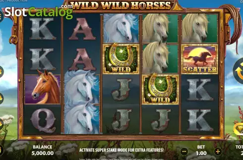Οθόνη3. Wild Wild Horses Κουλοχέρης