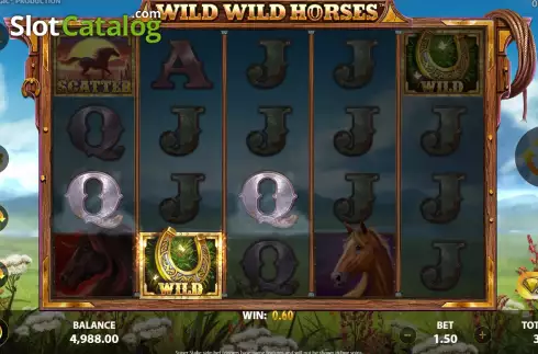 Οθόνη4. Wild Wild Horses Κουλοχέρης