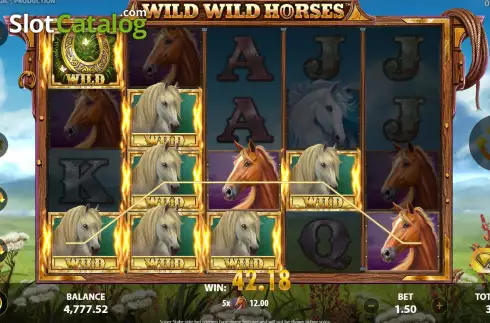Οθόνη7. Wild Wild Horses Κουλοχέρης