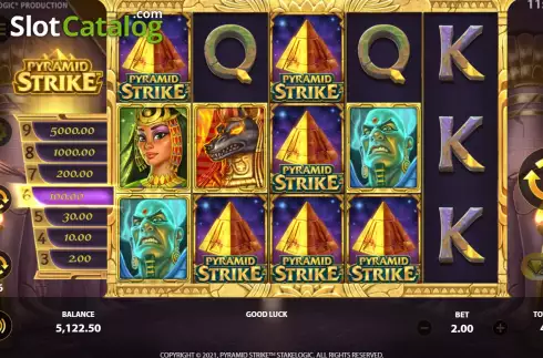 Οθόνη5. Pyramid Strike Κουλοχέρης