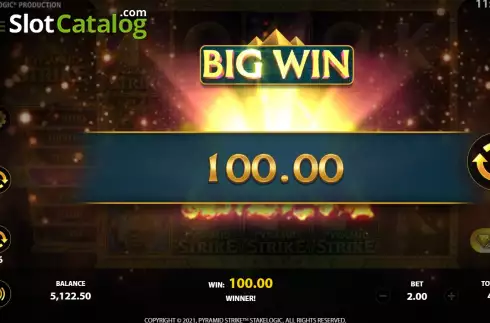Οθόνη6. Pyramid Strike Κουλοχέρης