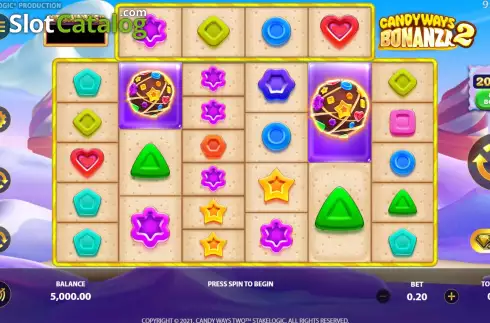 Οθόνη3. Candyways Bonanza Megaways 2 Κουλοχέρης