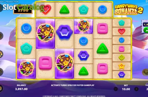 Οθόνη5. Candyways Bonanza Megaways 2 Κουλοχέρης