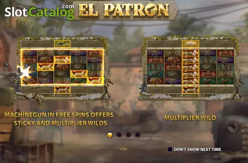 Οθόνη2. El Patron (StakeLogic) Κουλοχέρης