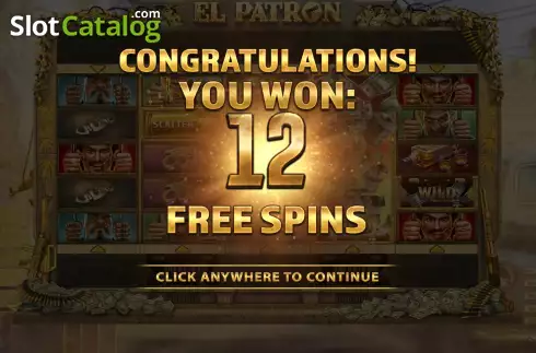 Οθόνη7. El Patron (StakeLogic) Κουλοχέρης
