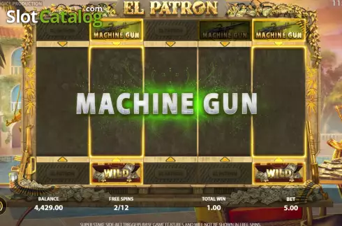 Οθόνη9. El Patron (StakeLogic) Κουλοχέρης